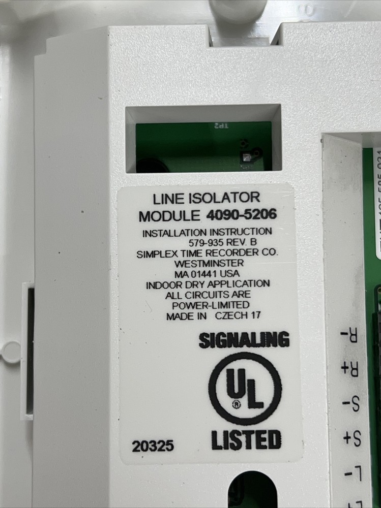 NEW SIMPLEX/Tyco 4090-5206 MX Digital Loop Line Isolator Module