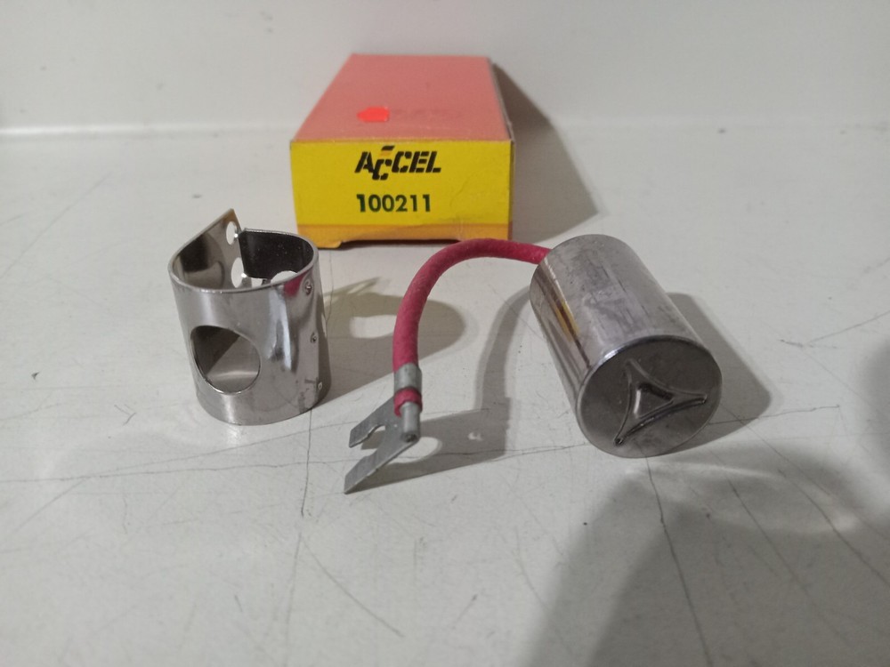Ignition Condenser Ford Dual Point Accel 100211