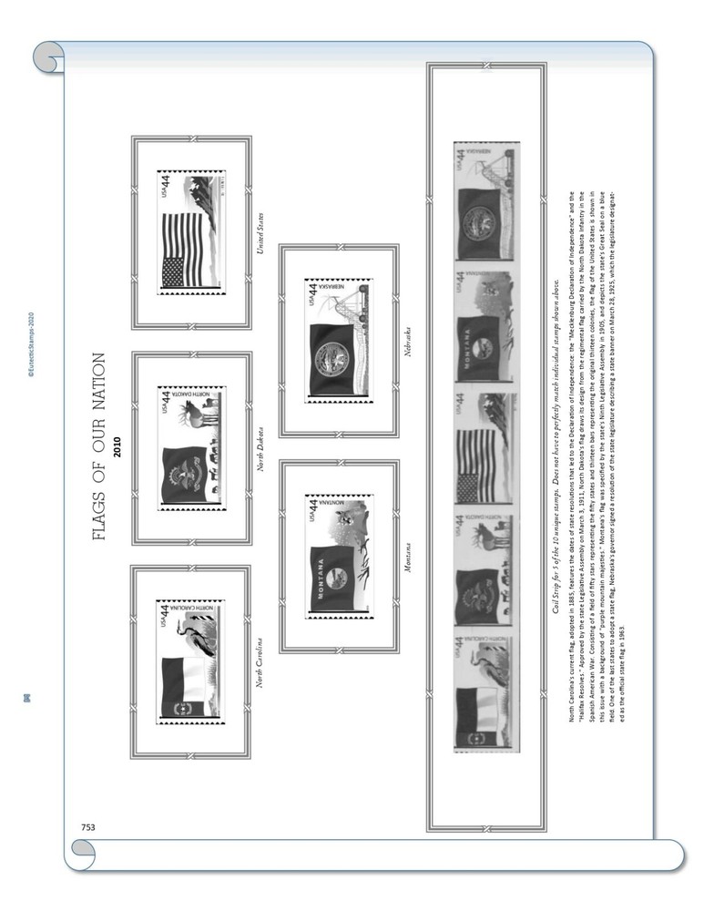 2010 U.S. Commemorative Singles COMPLETE Supplement (White Ace Alternative)