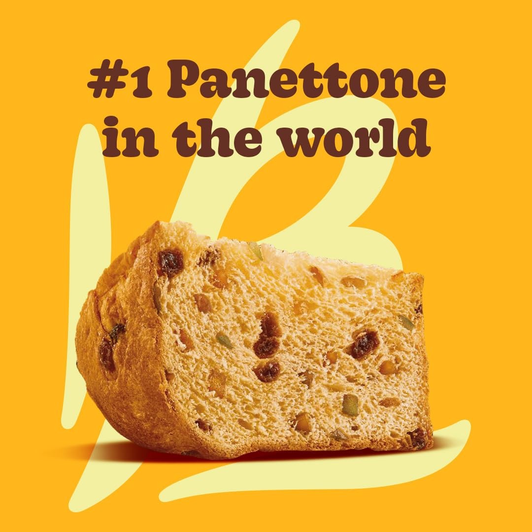 Classic Panettone - Moist & Fresh Holiday Cake - Traditional Italian Recipe W...