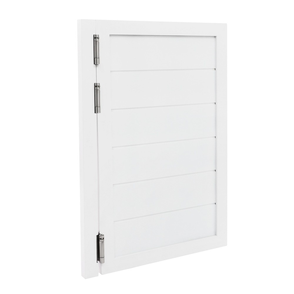 Partition Single-Door Leaf for Doorways w/ Doorpost & Hinge Multi-functional Use
