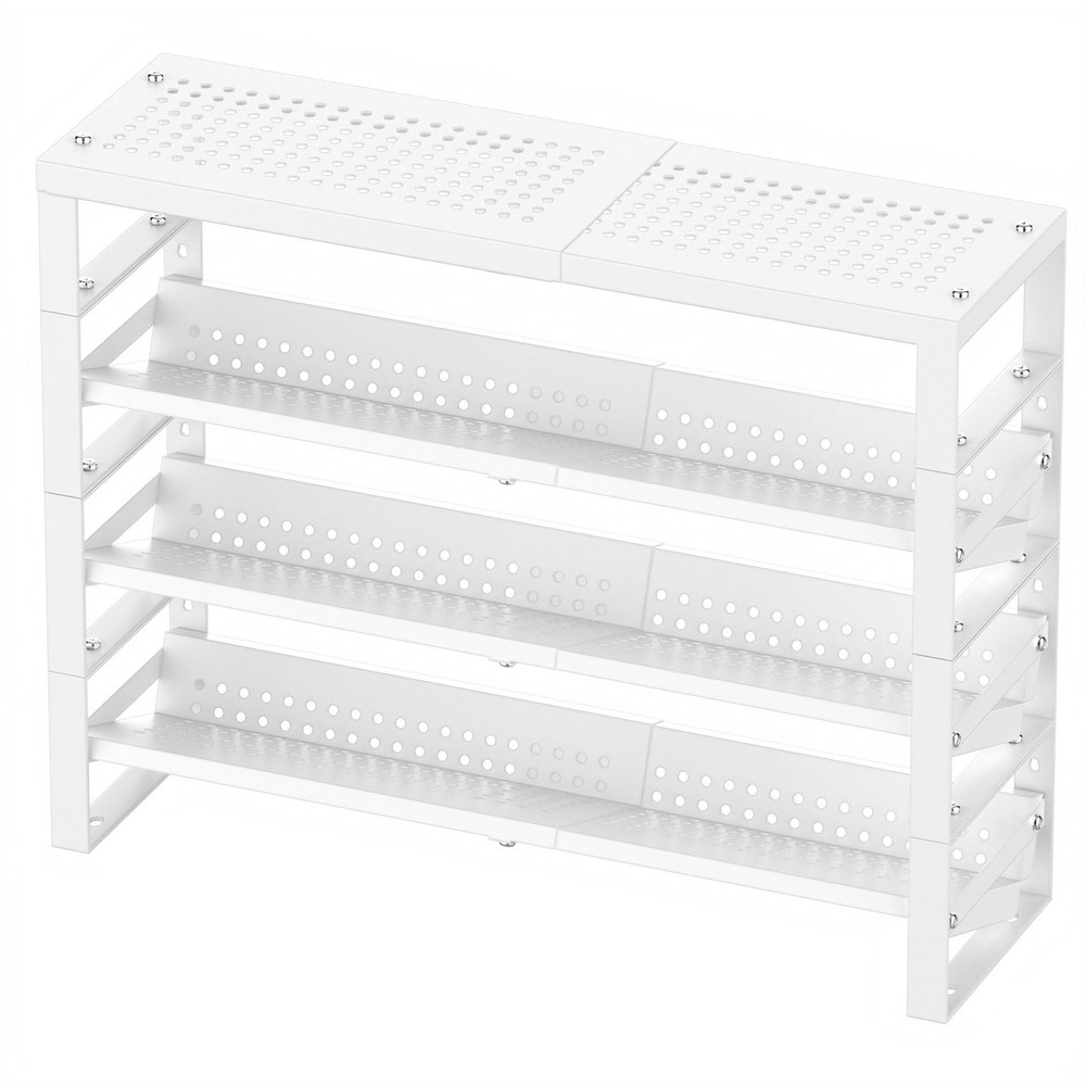 Jojocross Expandable Stackable Adjustable Metal Spice Rack Kitchen Organizer