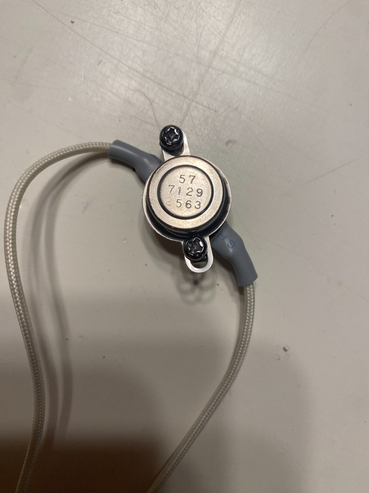 White Wire Thermal Fuse for DAK Bread Maker Machine Model FAB-100-1