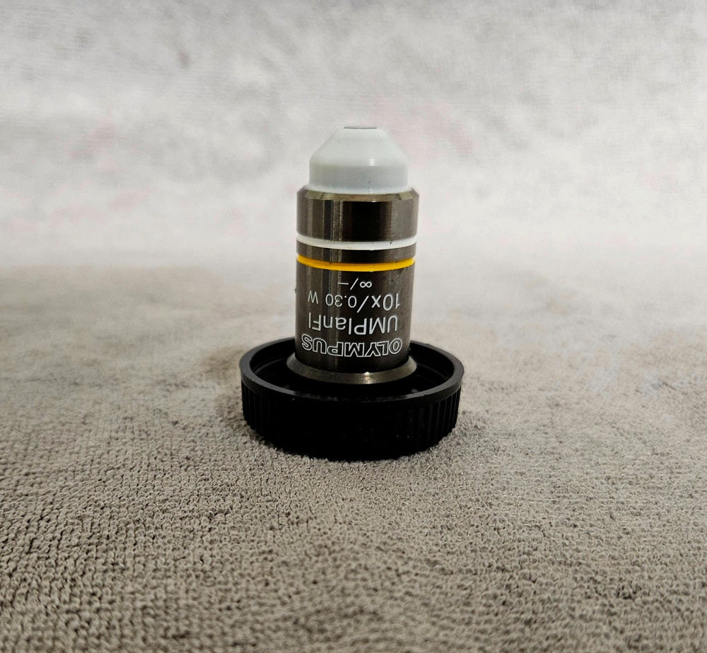 Olympus LUMPlanFL 10x 0.30 W ∞/- Water Immersion Microscope Objective