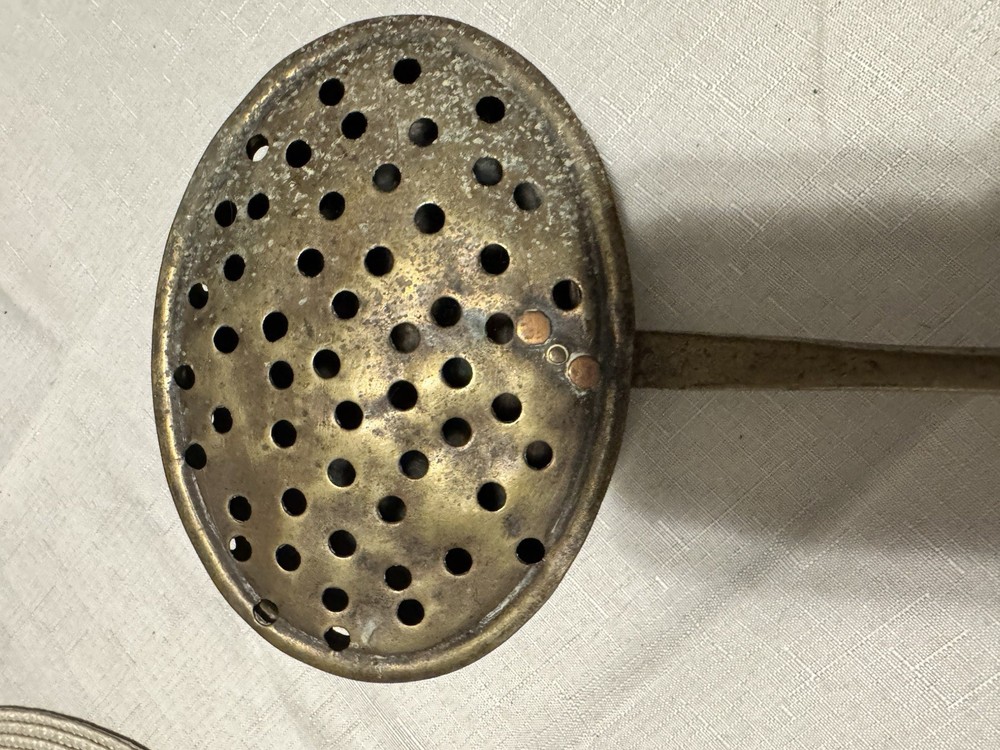 Antique Brass Chestnut Roaster
