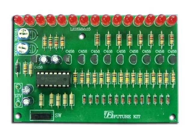 Two Way LED Running Light Kit for student [ Unassembled kit ]