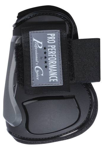 Professional's Choice Pro Performance Rear Boots with Tabs - Black