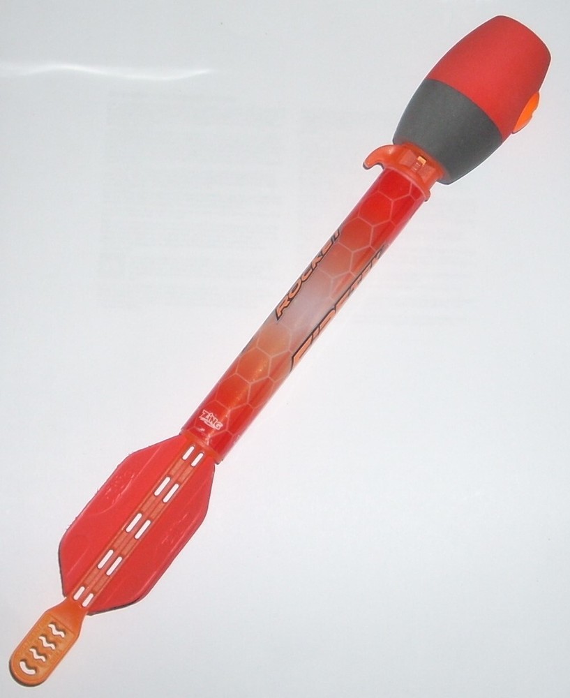 1 Zing Firetek Rocket Dart Toy LED Lights Work