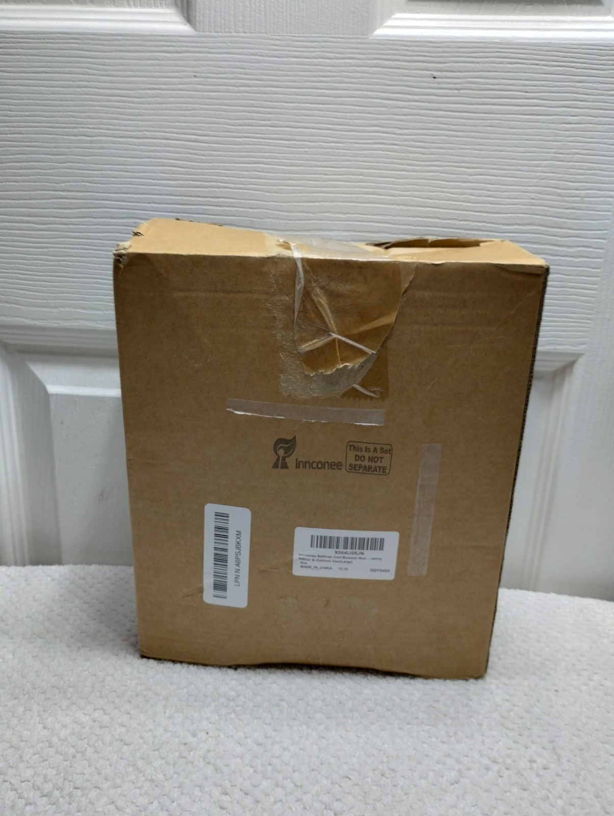 Bellman Cart Bumper Guard Wall Protector Luggage Cart Collision Cover Black Larg