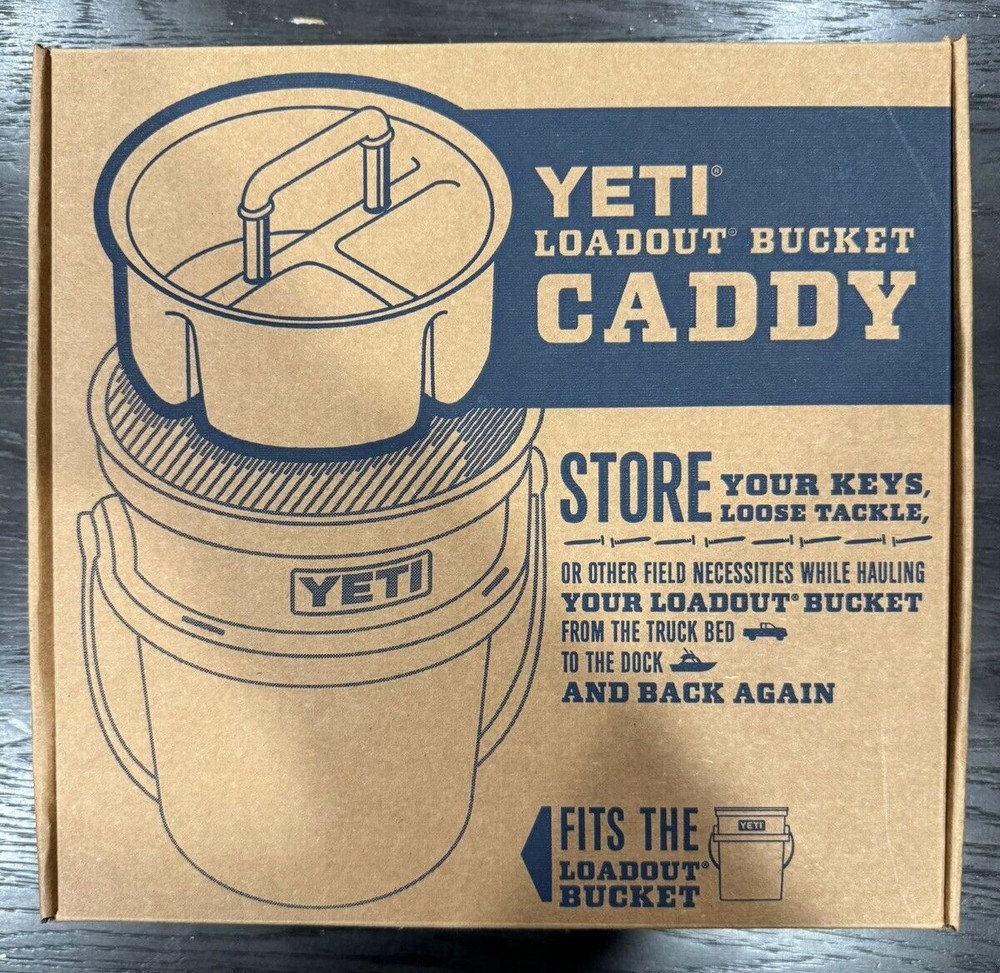 New YETI LoadOut Caddy Black Model YLOADOUTTR