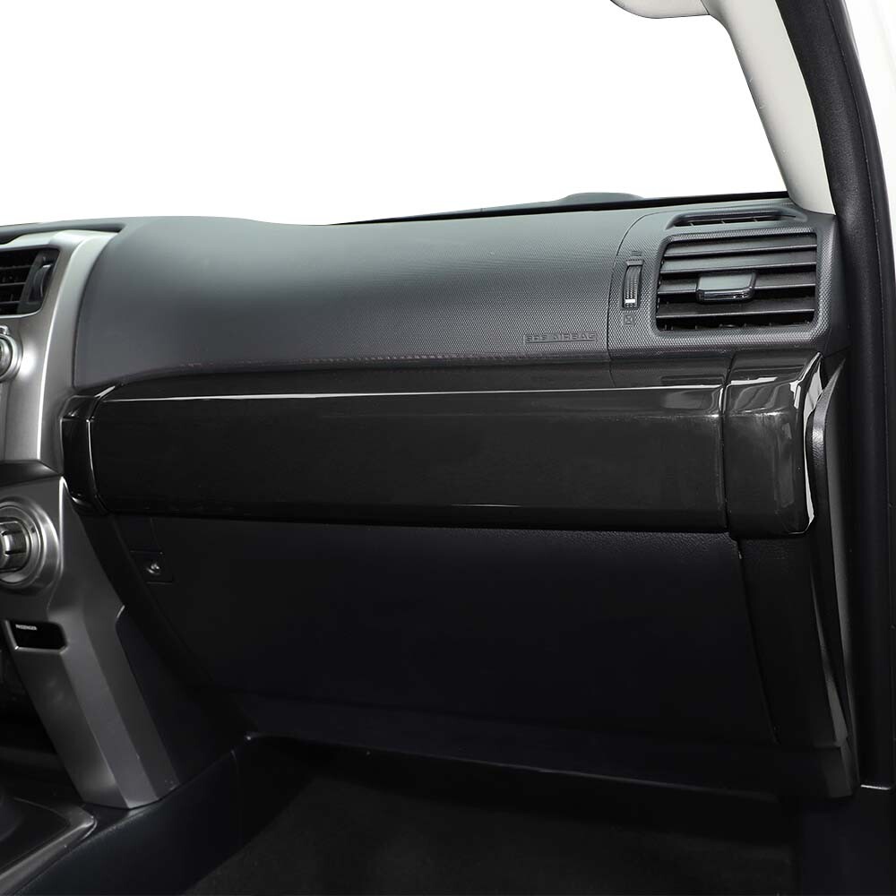 Center Console Co-Pilot Dashboard Passenger Cover Trim for 4Runner 2010+ Black