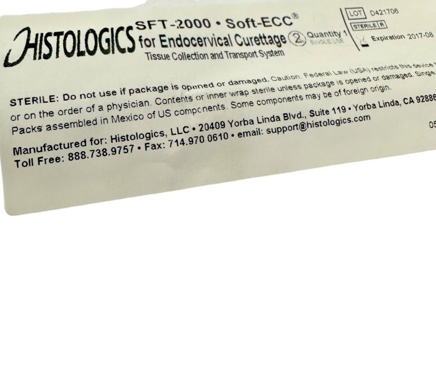 Histologics SFT-2000 Soft-ECC For Endocervical Curettege