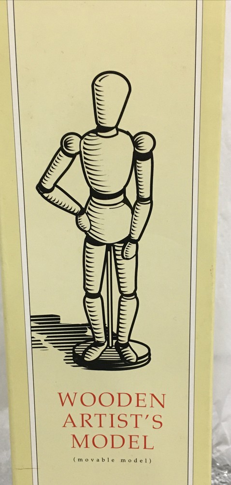 Wooden Artist's Movable 12" Model