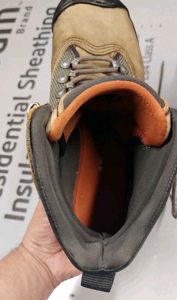 Simms guide boots felt sole with waders