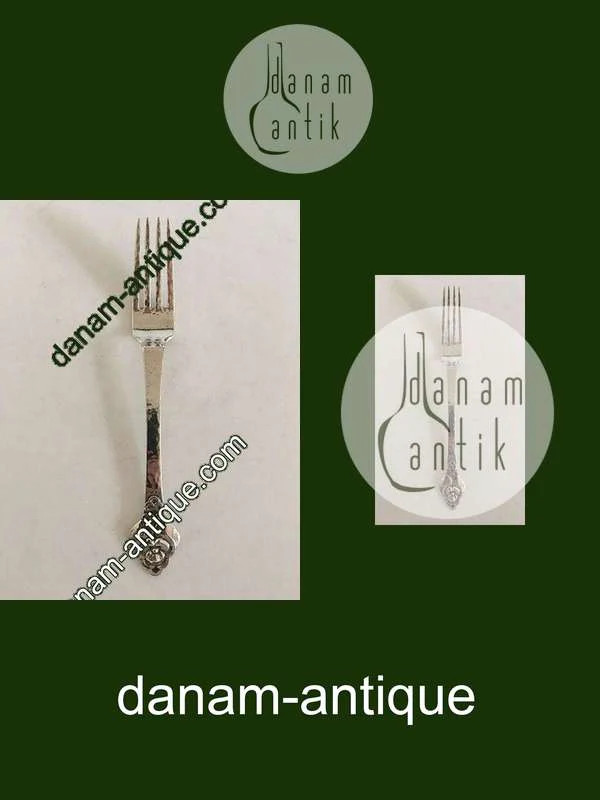 Evald Nielsen No. 2 Dinner Fork in Silver
