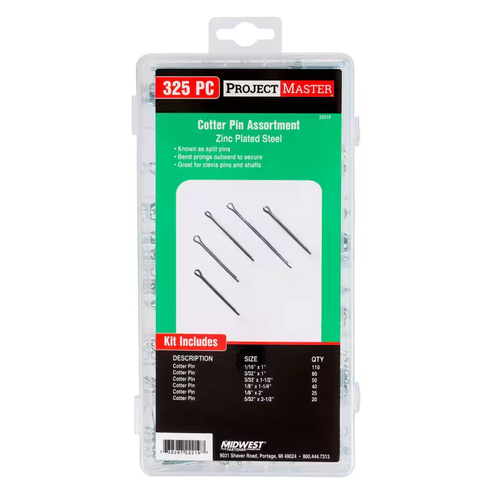 Cotter Pin Kit-Zinc
