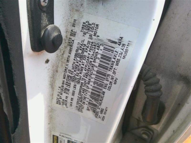 ENDEAVOR 2011 Sun Visor 131934