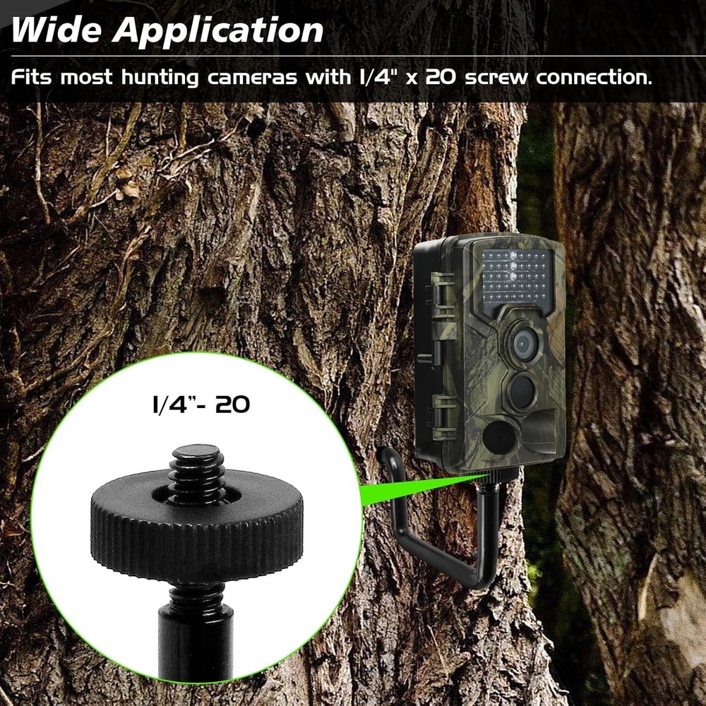 Trail Camera Mount, Trail Camera Holder, Hunting Accessory, 3 Pack Tracking Came