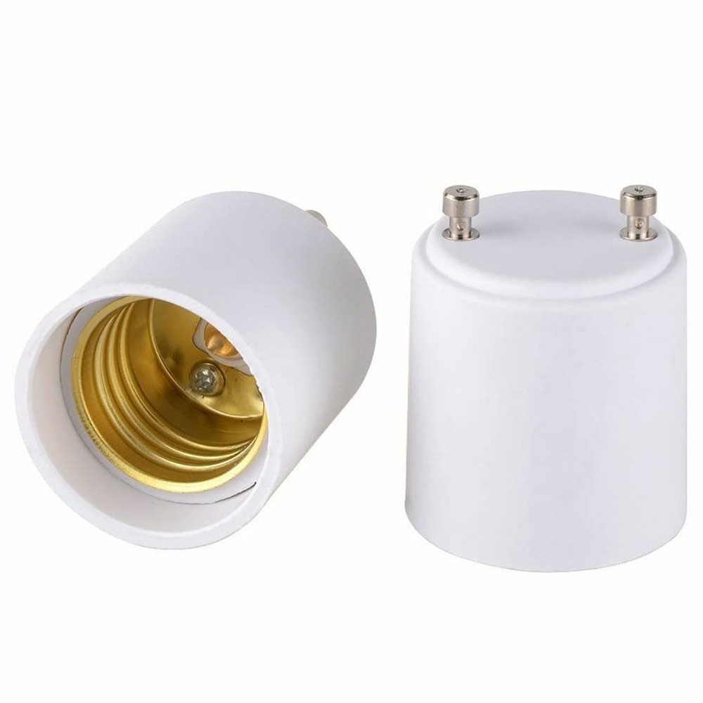 5PCS GU24 To E26/E27 LED Light Bulb Adapter Converter Standard Screw-in Socket