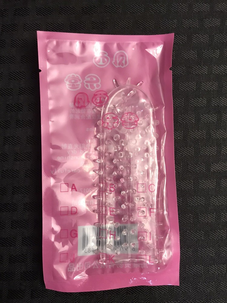 Condom Reusable Penis Textured Condom