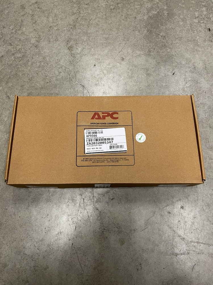 APC AP9566 Basic 1U 208V 20A 12 ft Basic Rack PDU (27 Total)