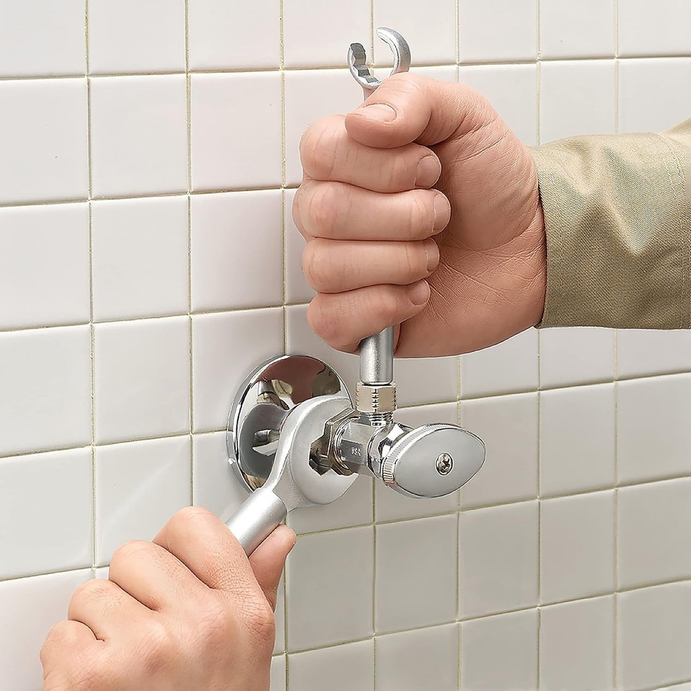 Versatile Angle Stop & Straight Stop Wrench