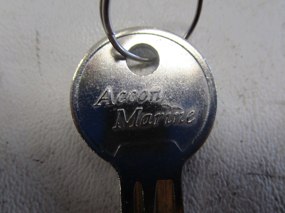 ACCON MARINE PK625 REPLACEMENT KEY SILVER BOAT