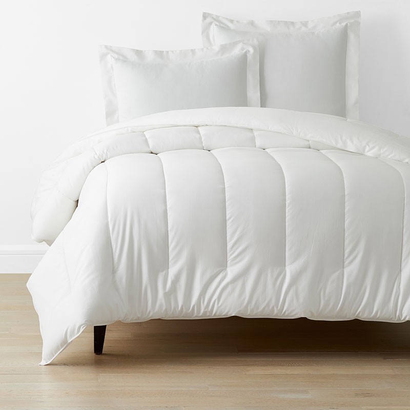 Sateen Classic Smooth Solid Comforter-TheCompanyStore|61724