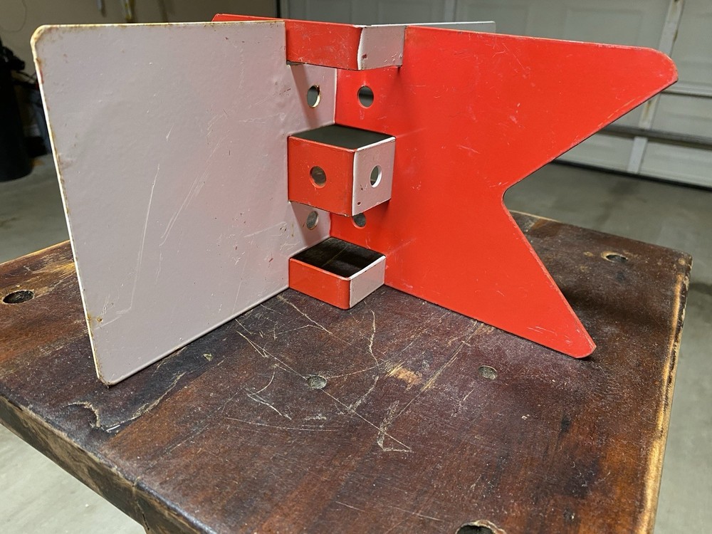Original Railroad Switch Stand Target ( Metal )