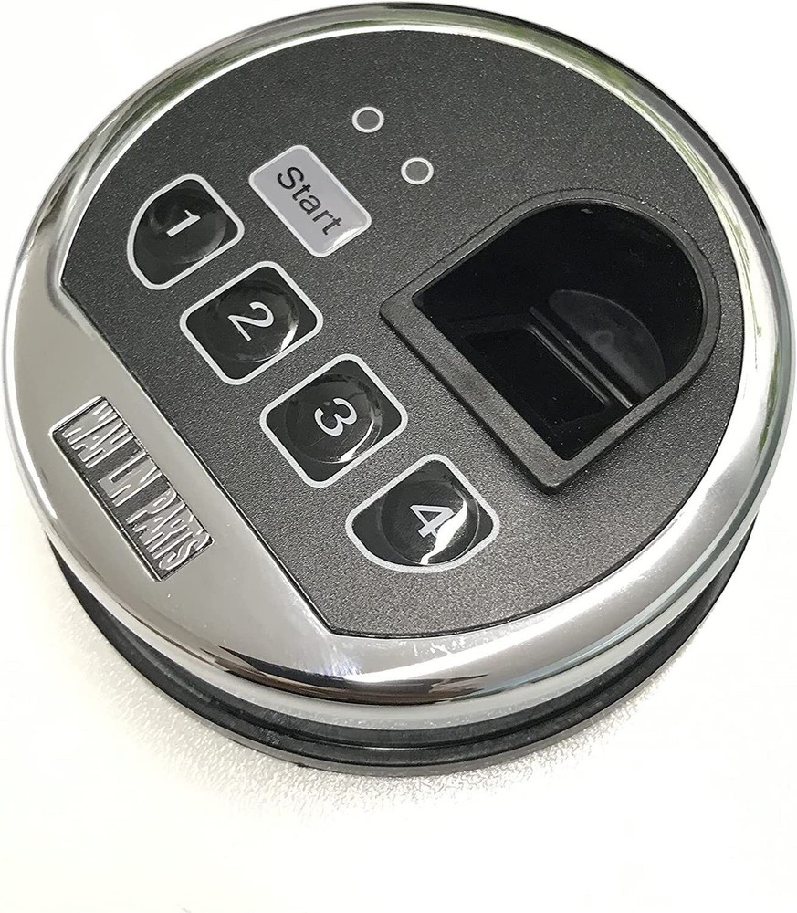 Fingerprint Safe Electronic Lock Biometric LED Touch Swingbolt Lock Replacement