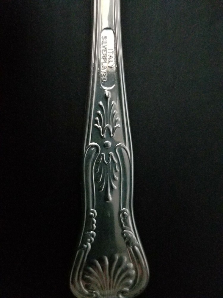 F.B.Rogers Italy, FBR 14,Silverplate, Solid Salad Set