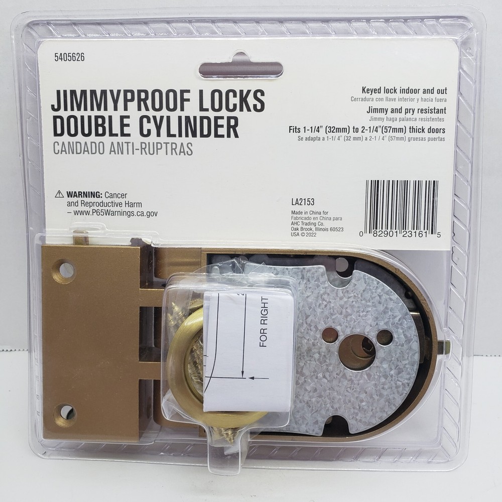 ACE Jimmyproof Locks Double Cylinder #5405626