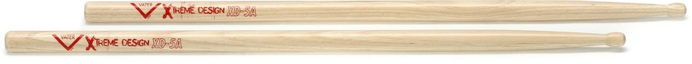 Vater Xtreme Design Drumsticks - 5A - Wood Tip (3-pack) Bundle