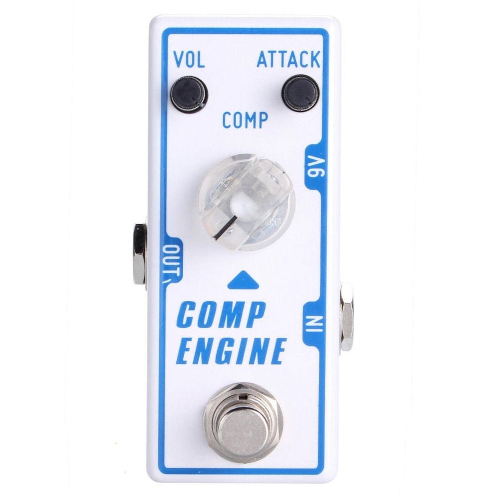 Tone City Comp Engine Compressor Guitar Effect Compact Mini Pedal New!