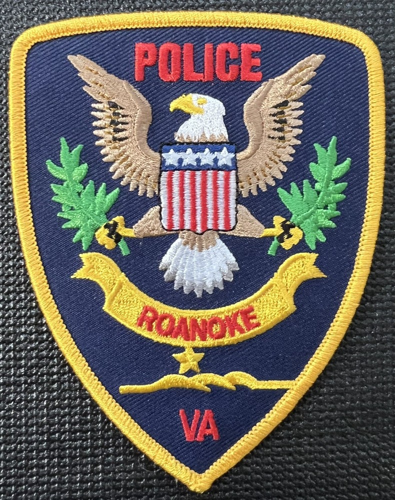 Roanoke, Virginia Police Uniform Shoulder Patch.