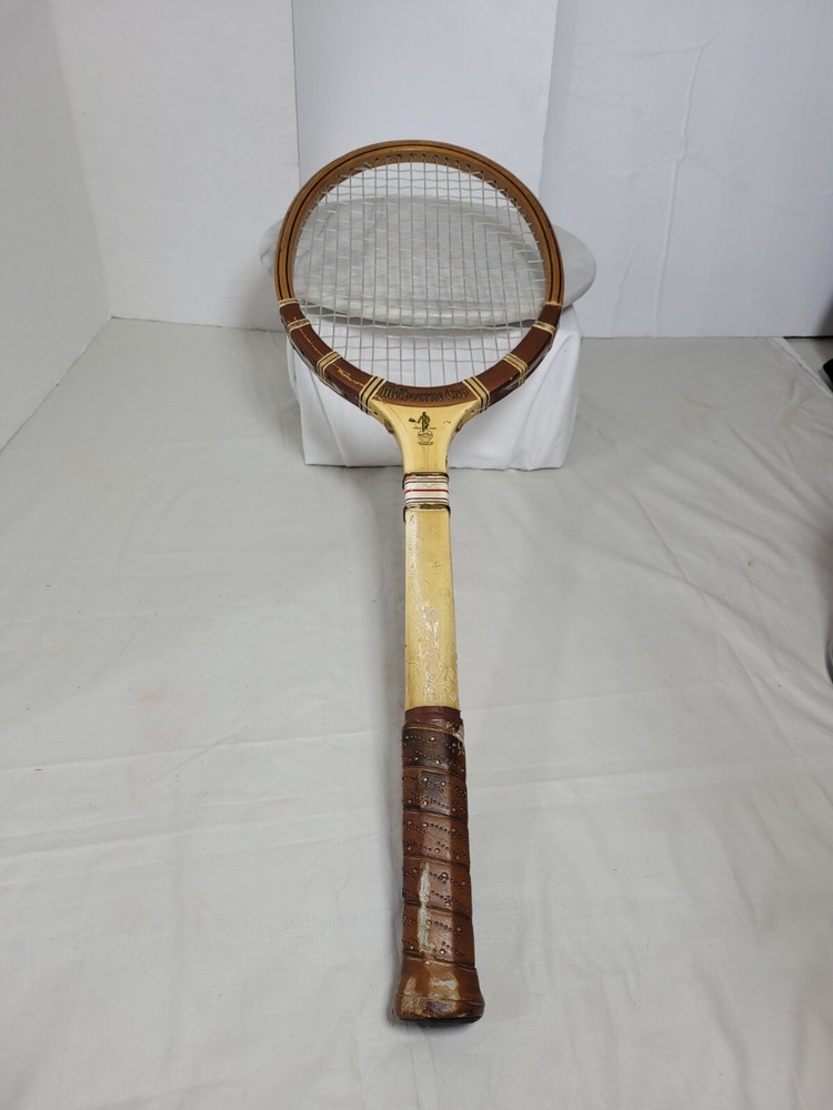 Melbourne Cup Tennis Racket By Wright & Bitson Vintage