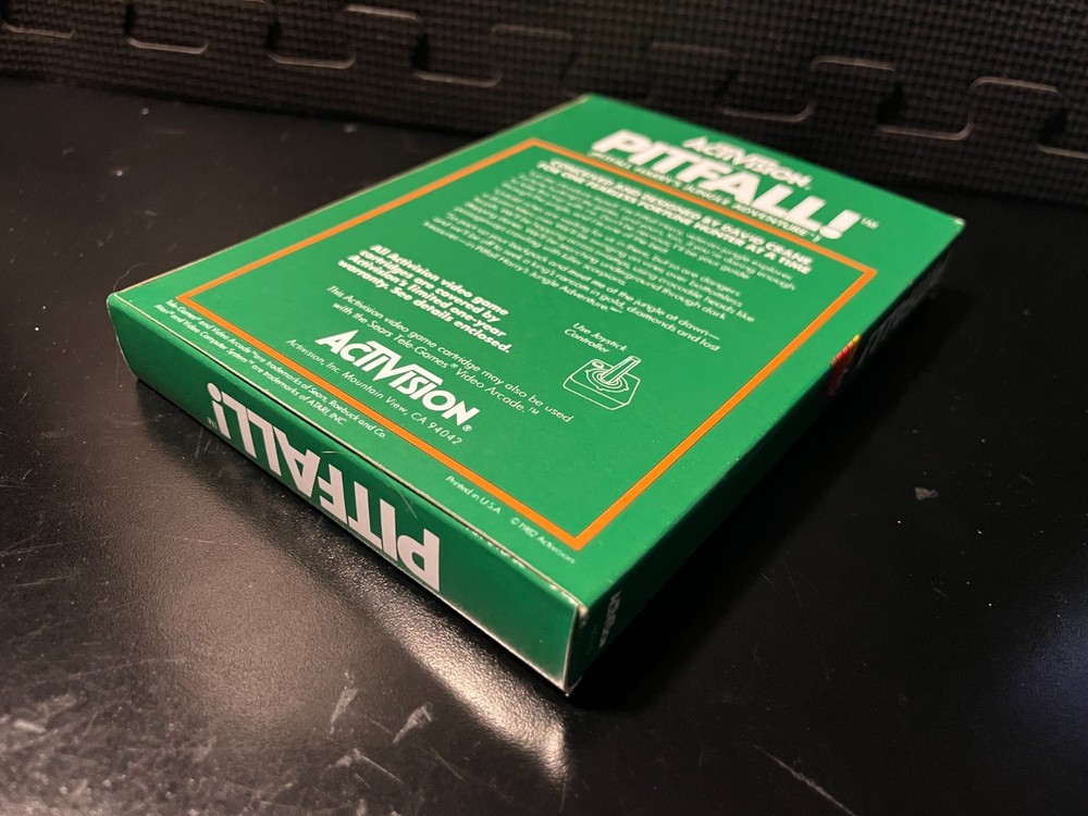 1982 Activision Pitfall - Empty custom design display box
