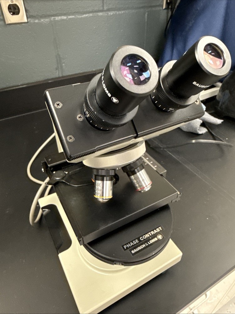 Bausch & Lomb Galen II Phase Contrast Binocular Microscope