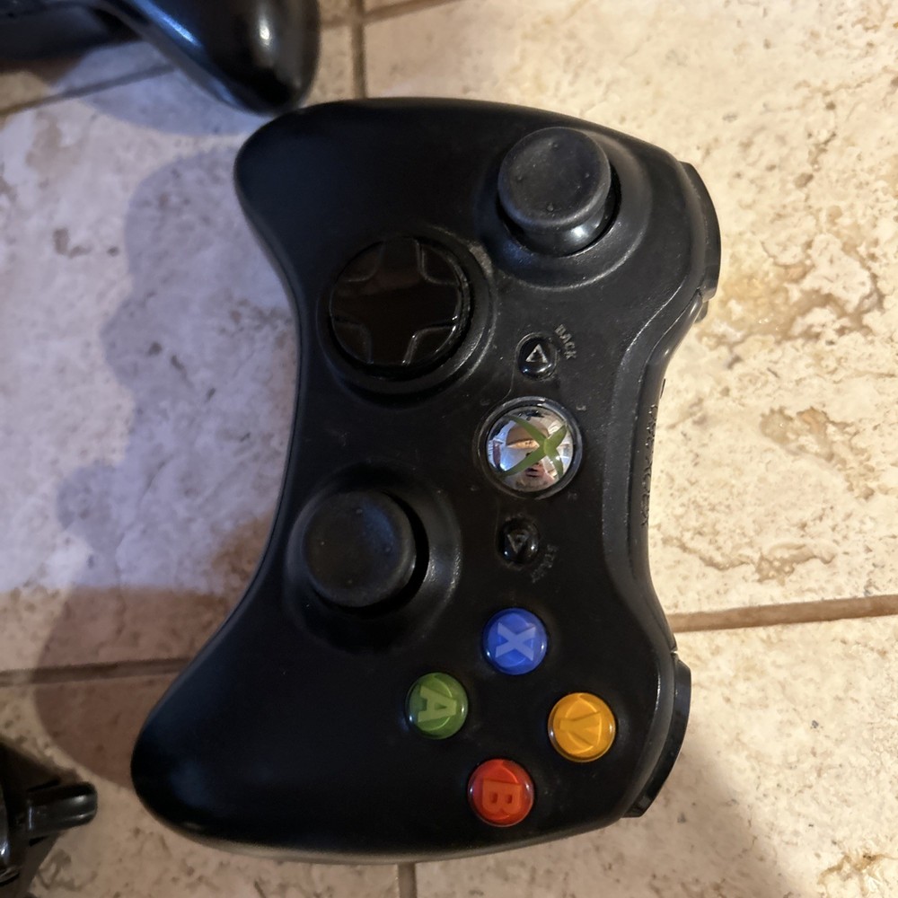 Microsoft Xbox 360 Wireless Controller Black OEM Genuine/Tested/Working