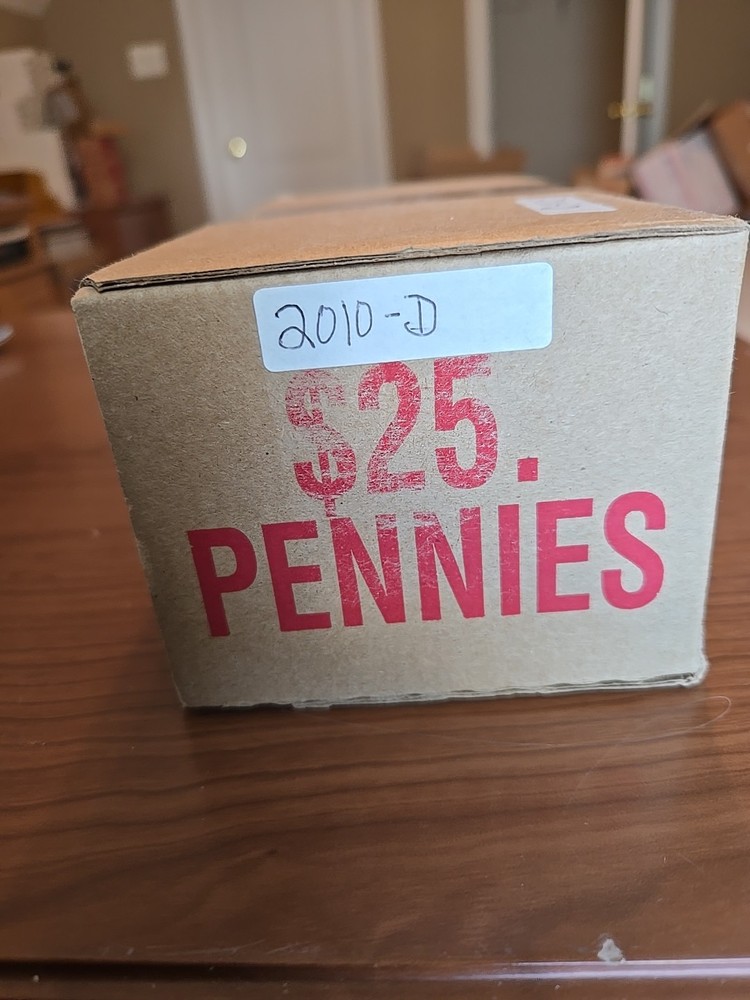 2010 D Mint 50 Roll Box