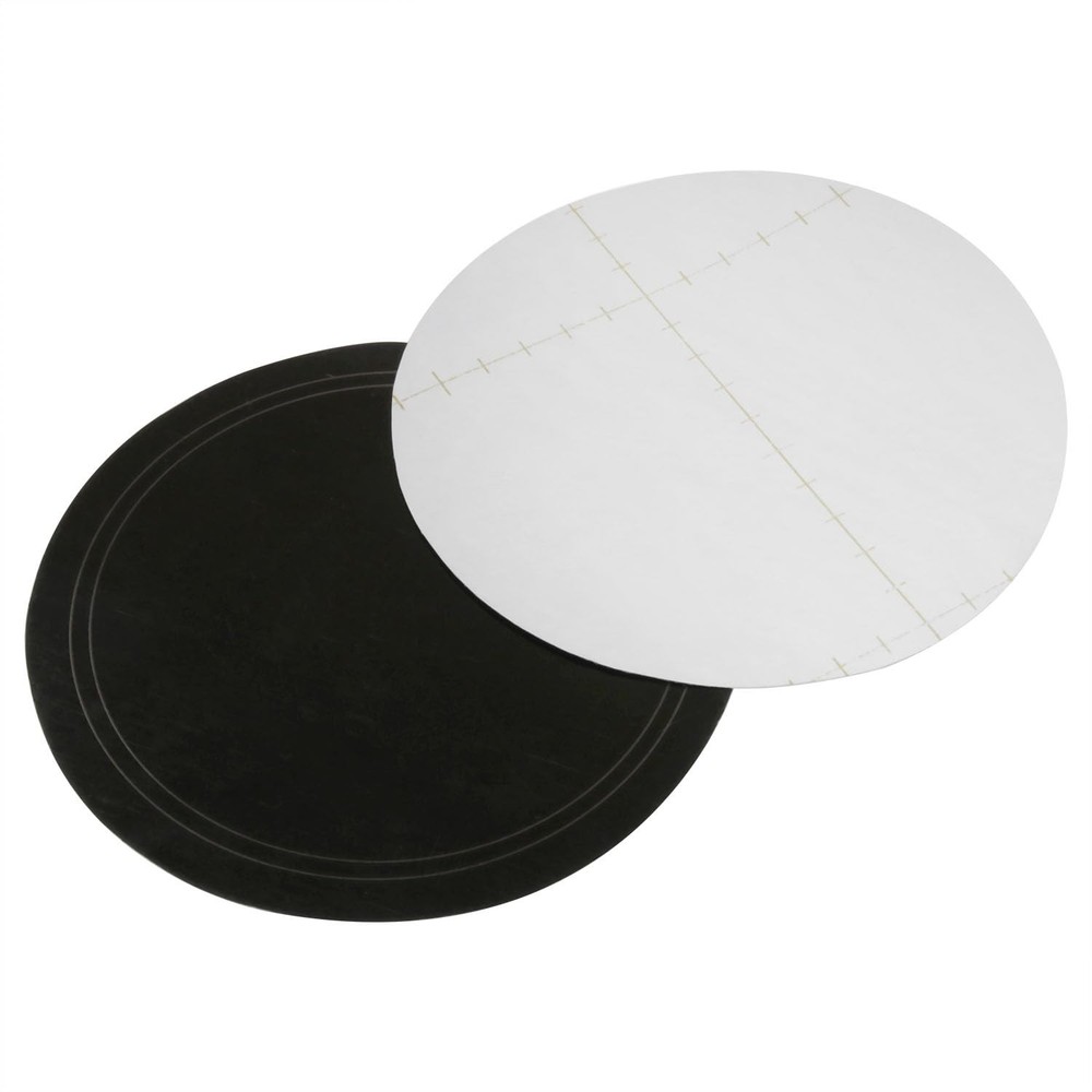 Single Pedal Patch Self-Adhesive Drum Head Protector 2-Pack for Bass Drum