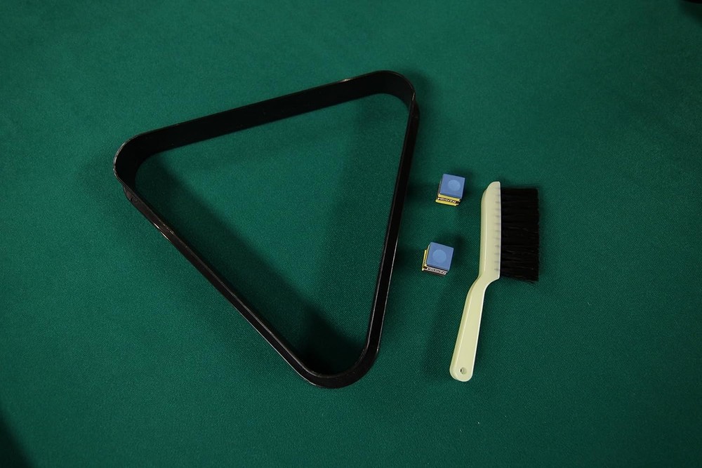 Mizerak Dynasty 6.5' Space Saver Billiard Table w/ Ball Return & Accessories