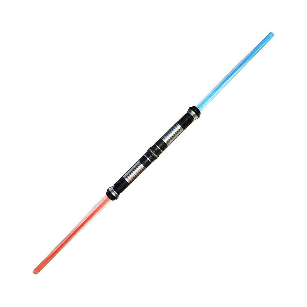 Double Multicolor Motion Activated Saber with Star Wars Sounds