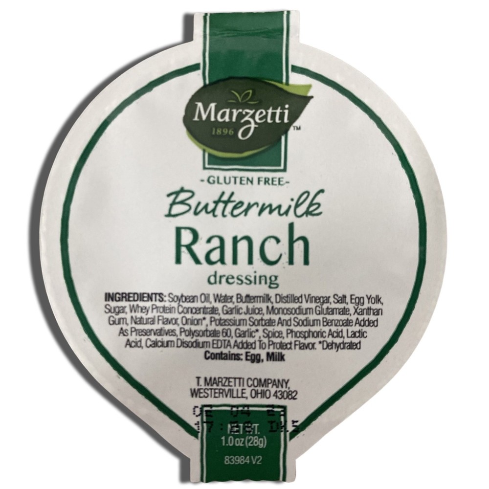 Buttermilk Ranch Dressing Cups 1 Ounce | 20 Count Value Pack