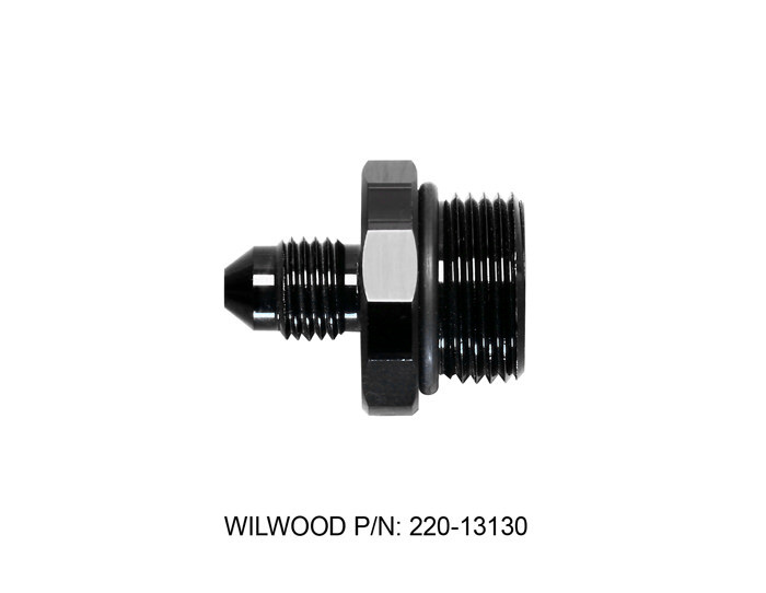 Fitting M/C 11/16-20 -3 AN Compact Remote Resv.