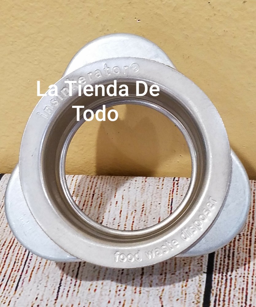 GARBAGE DISPOSAL BRACKET MOUNTING FLANGE RING QUICK LOCK FITS QLM00 QLM-00 READ