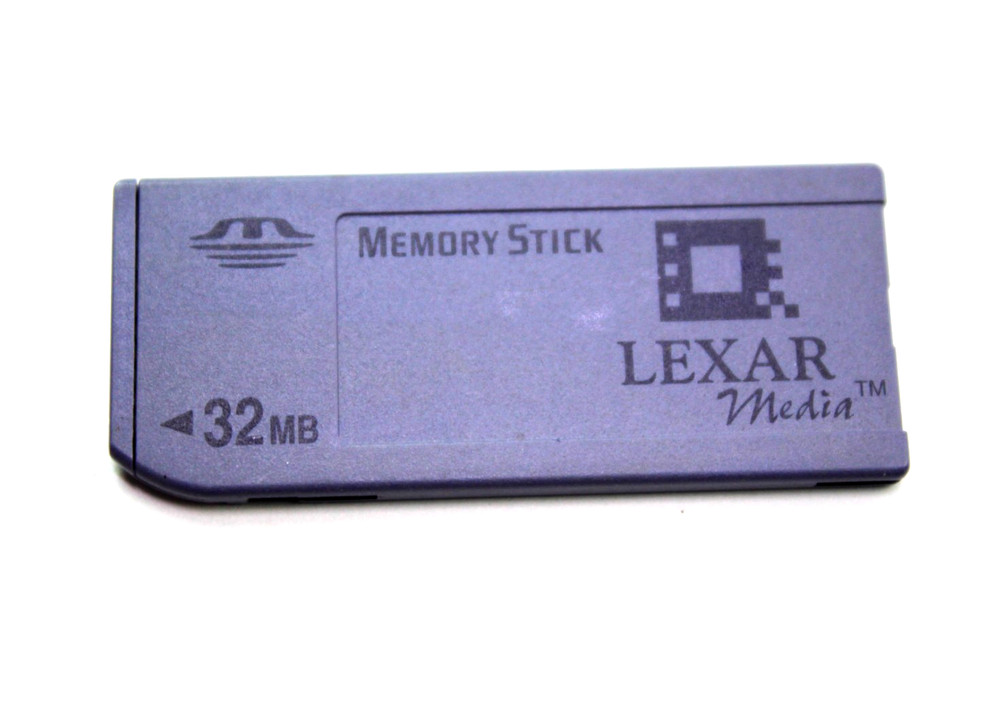 Genuine Lexar 32MB Memory Stick Media for Camcorder/Camera