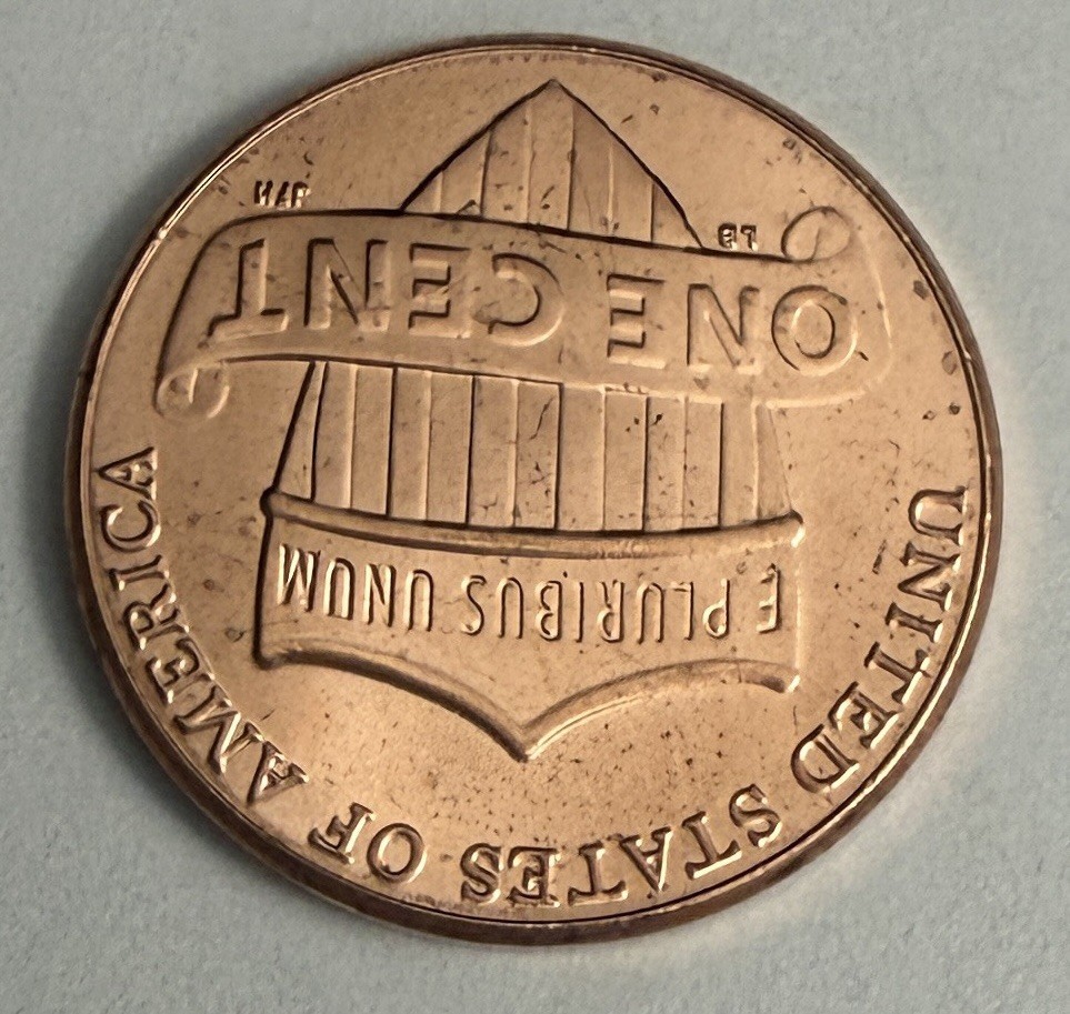 2025 D Uncirculated Lincoln Shield Penny Errors (#572)