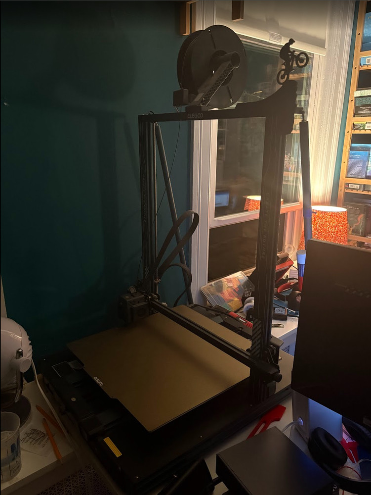 elegoo neptune 4 max 3d printer, very lightly used