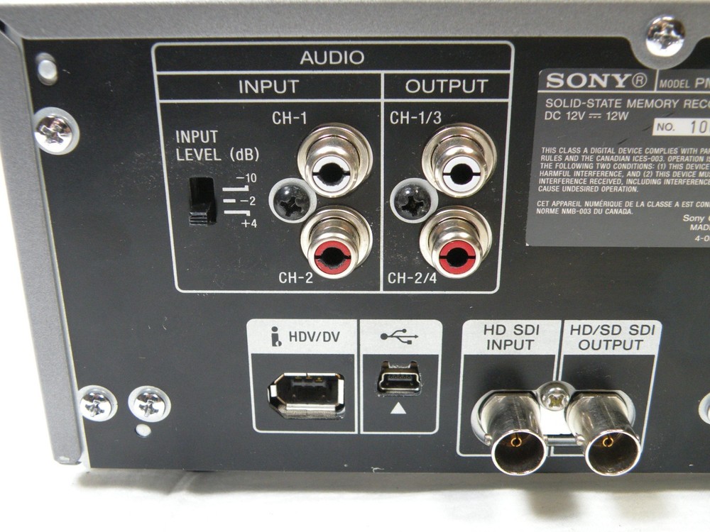 SONY SxS PRO Solid State Memory Compact Recorder, Two 32GB Cards, Model PMW-EX30